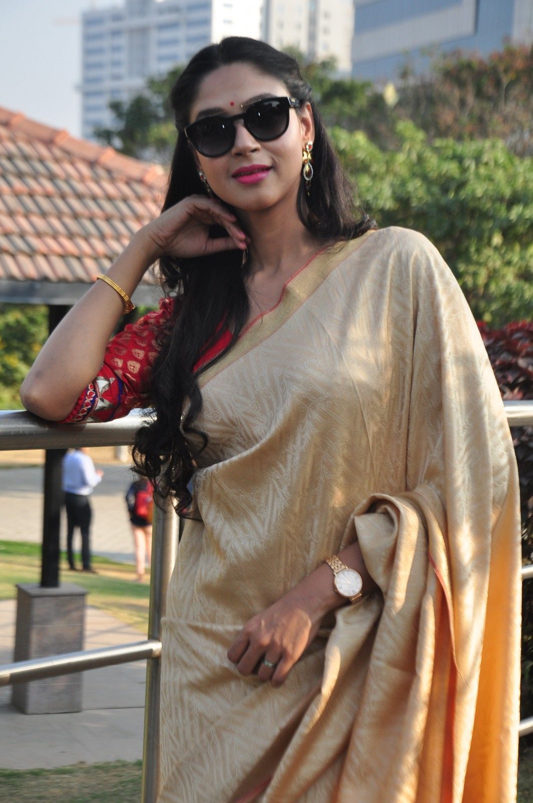 Angana Roy in Saree Latest Photos | Picture 1463564