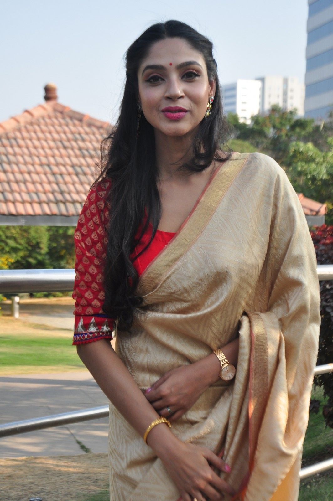 Angana Roy in Saree Latest Photos | Picture 1463578