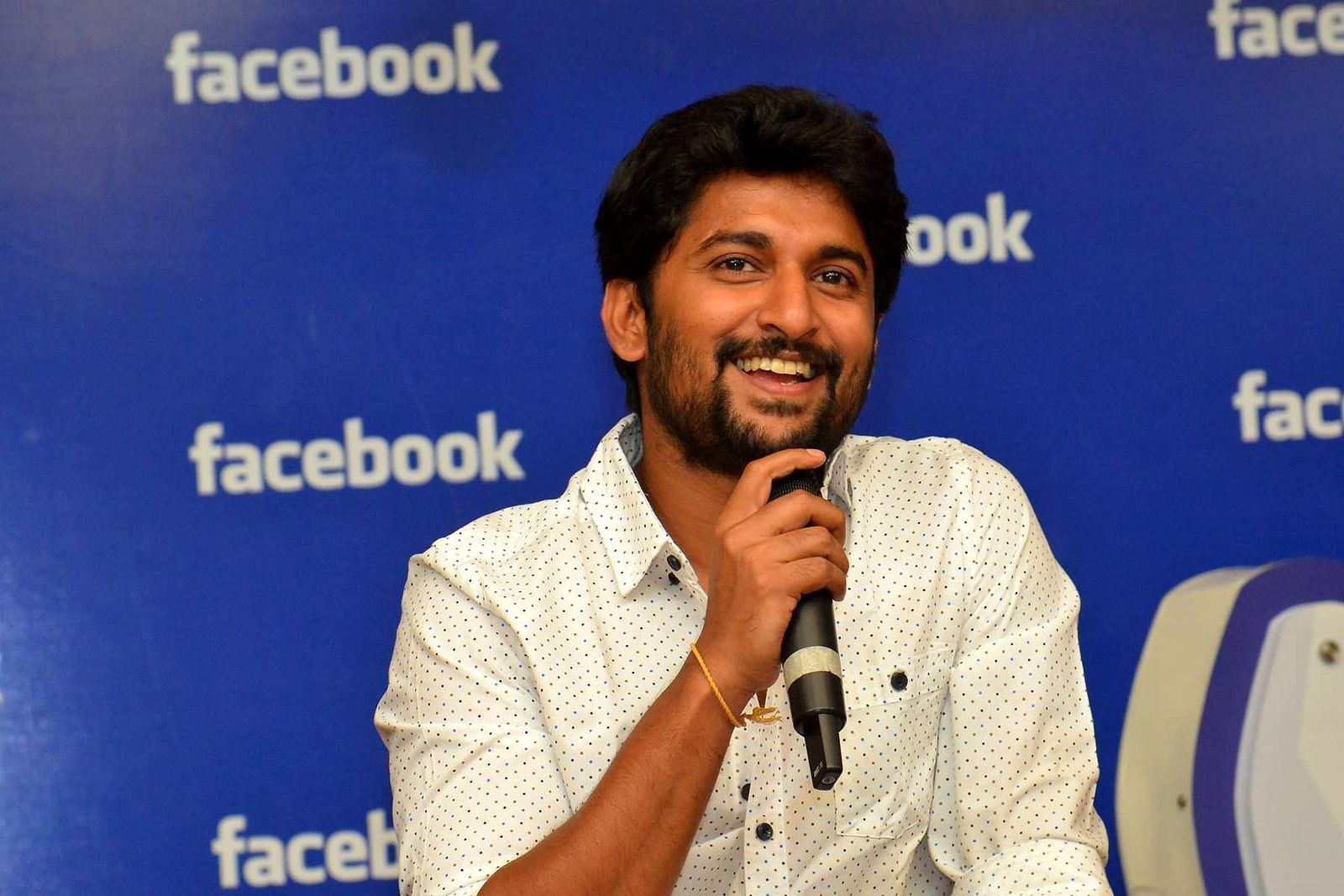 Nani - Nani and Keerthi Suresh at Facebook Office To Promote Nenu Local Photos | Picture 1465434