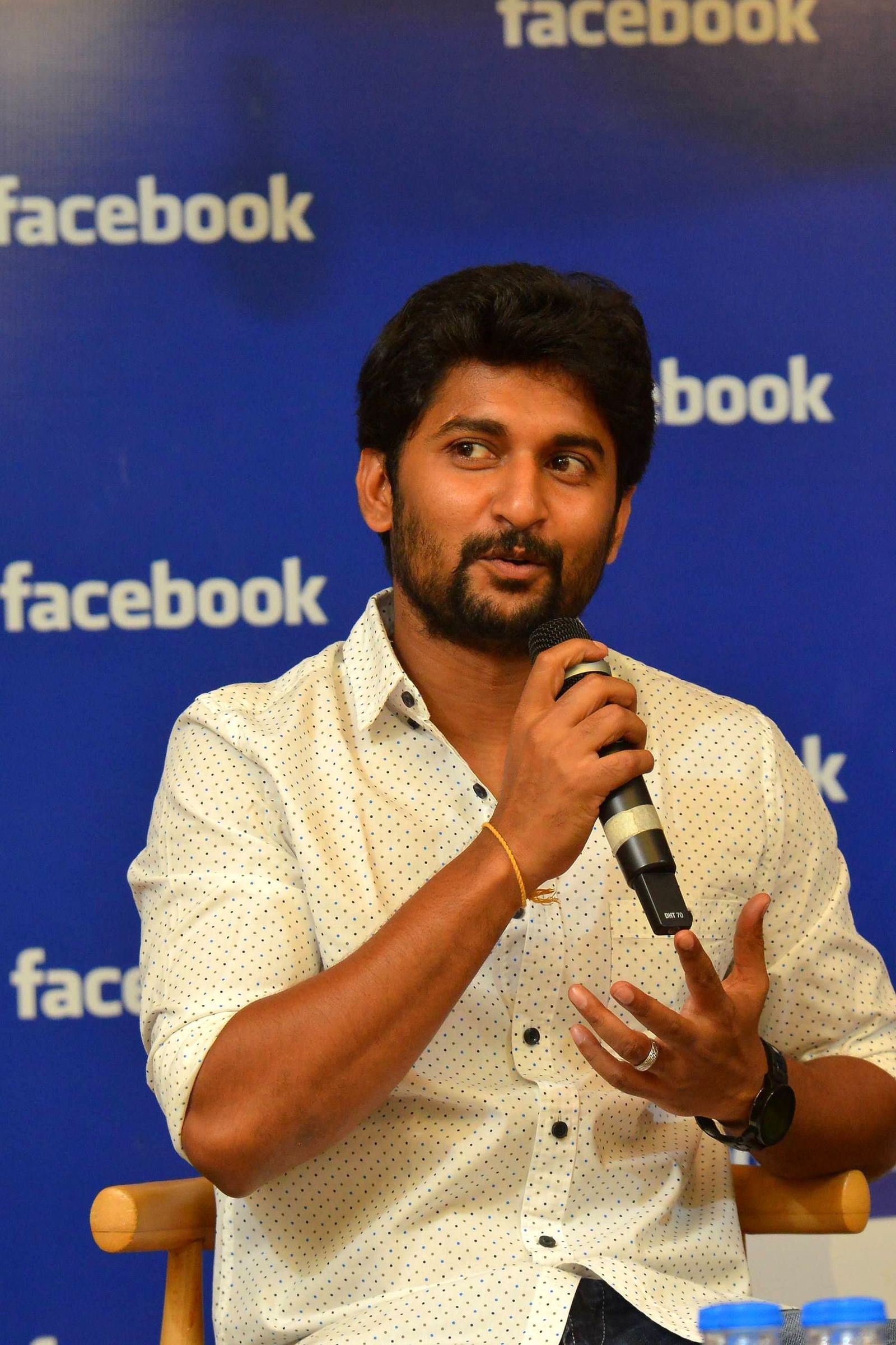 Nani - Nani and Keerthi Suresh at Facebook Office To Promote Nenu Local Photos | Picture 1465427