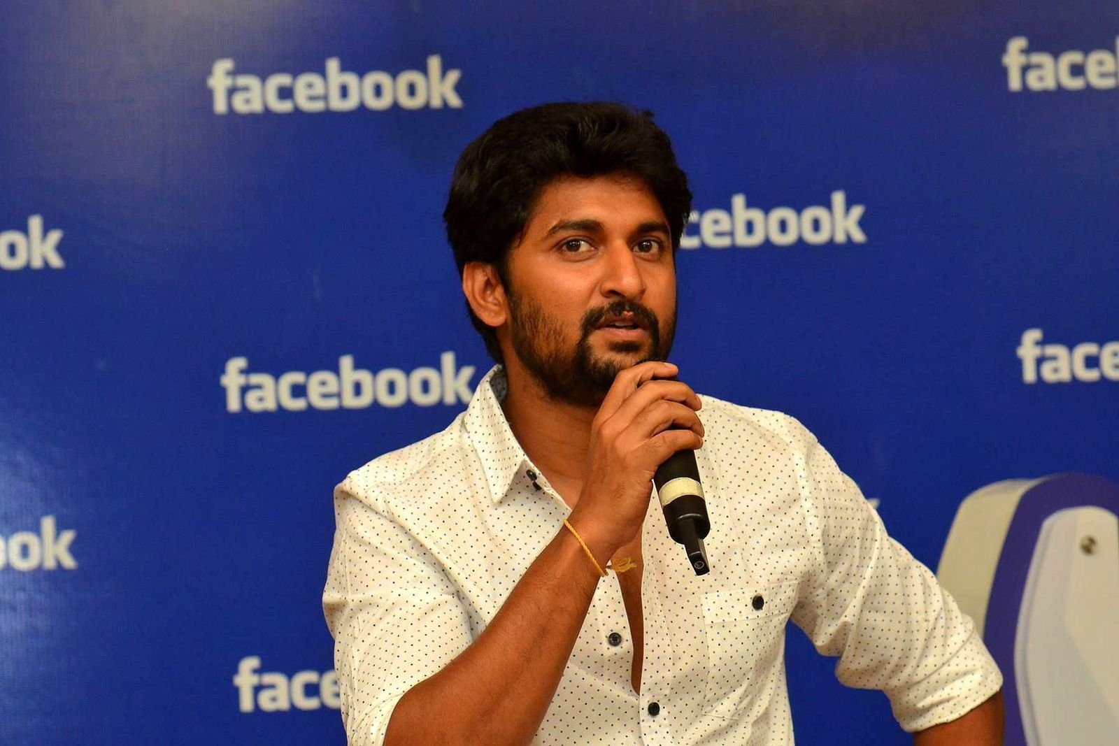 Nani - Nani and Keerthi Suresh at Facebook Office To Promote Nenu Local Photos | Picture 1465425