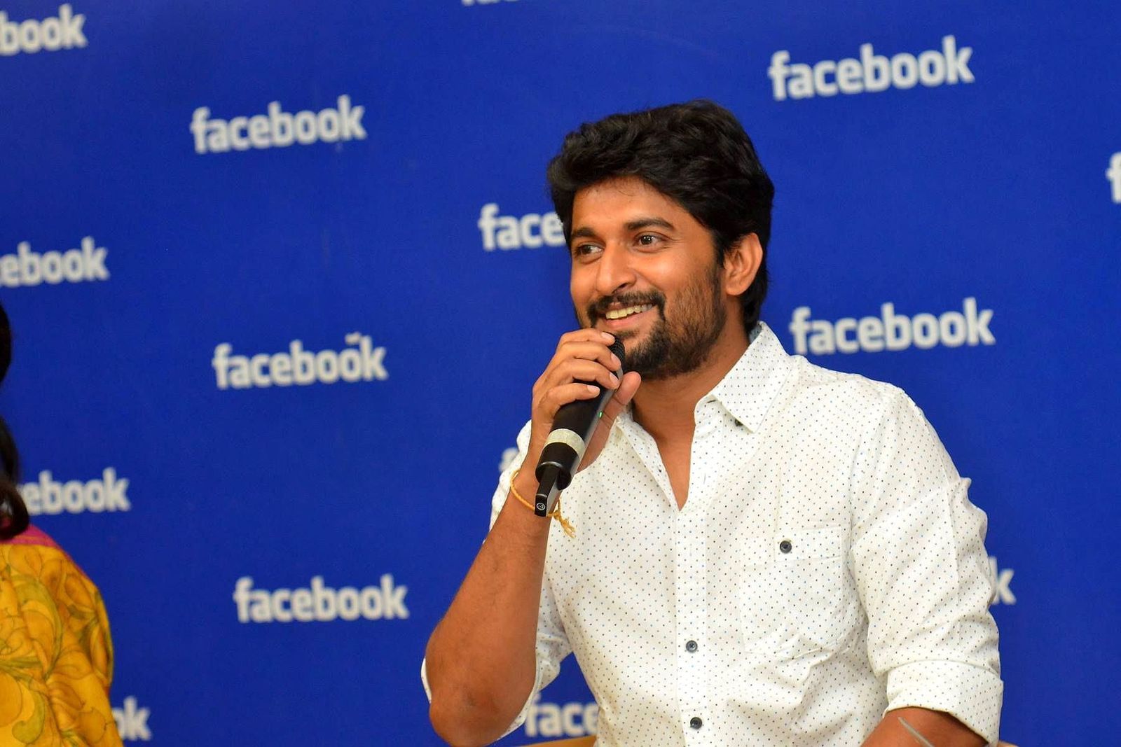 Nani - Nani and Keerthi Suresh at Facebook Office To Promote Nenu Local Photos | Picture 1465448