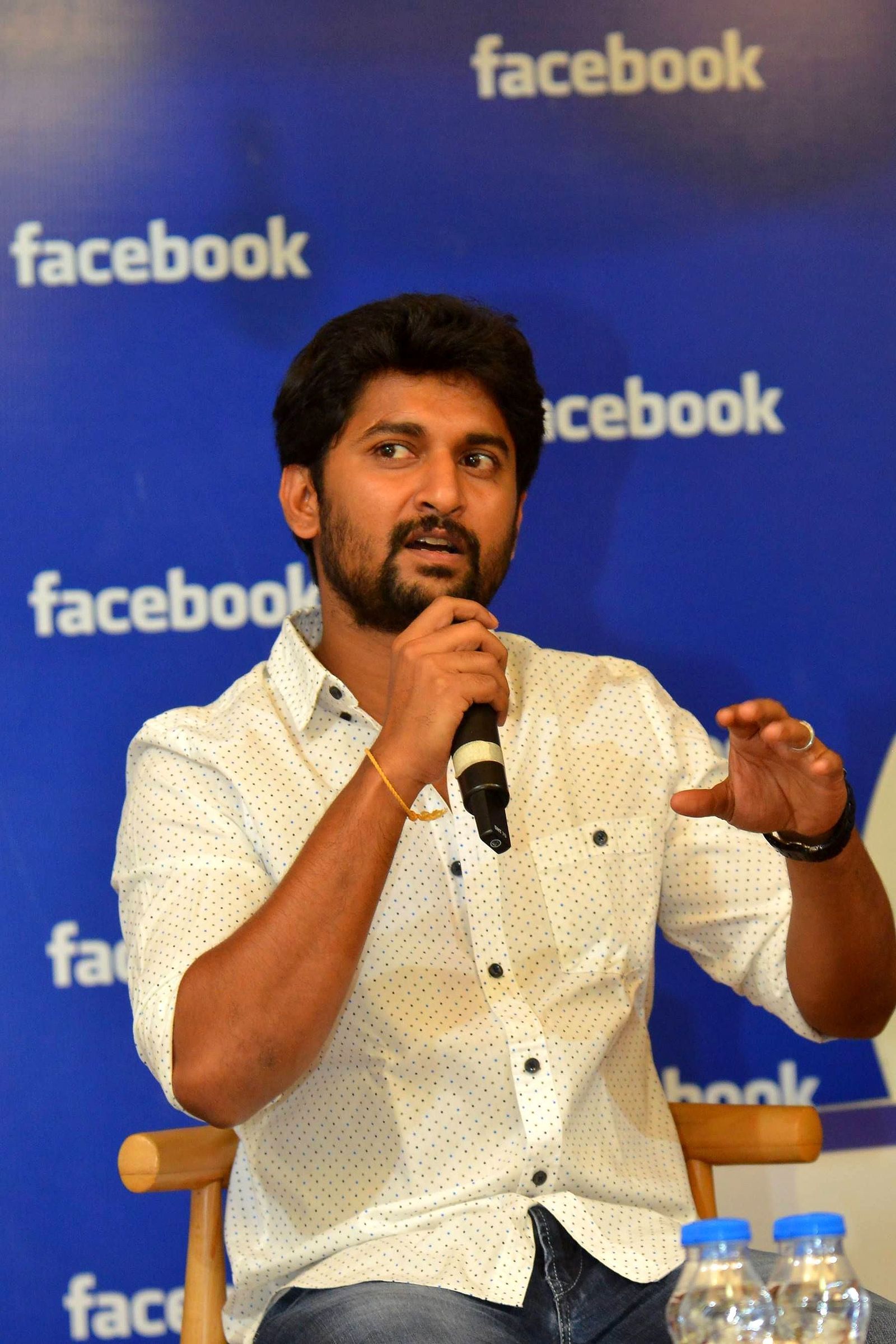 Nani - Nani and Keerthi Suresh at Facebook Office To Promote Nenu Local Photos | Picture 1465450