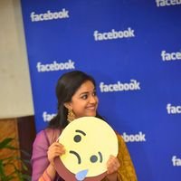 Nani and Keerthi Suresh at Facebook Office To Promote Nenu Local Photos | Picture 1465457