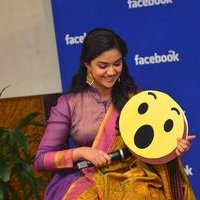 Nani and Keerthi Suresh at Facebook Office To Promote Nenu Local Photos | Picture 1465456