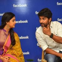 Nani and Keerthi Suresh at Facebook Office To Promote Nenu Local Photos | Picture 1465401