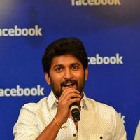 Nani - Nani and Keerthi Suresh at Facebook Office To Promote Nenu Local Photos | Picture 1465429