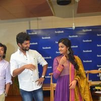 Nani and Keerthi Suresh at Facebook Office To Promote Nenu Local Photos | Picture 1465459