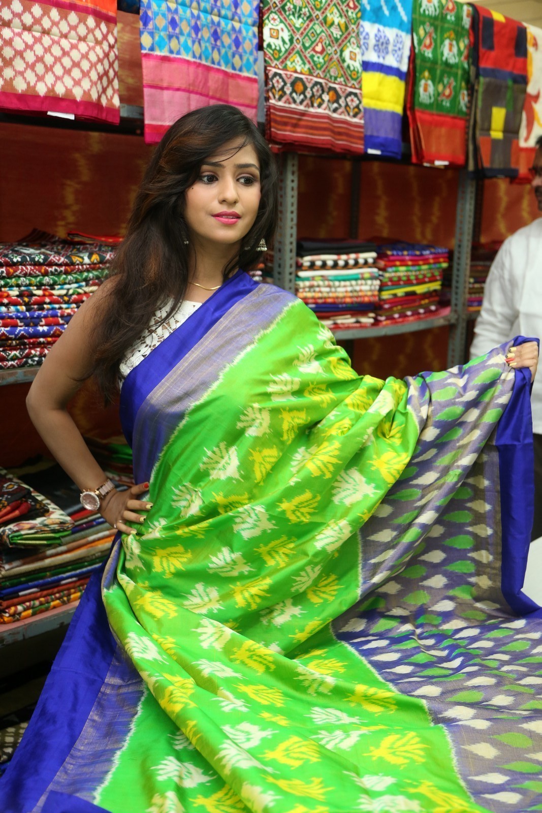 Deekshitha Parvathi - Pochampally Weavers Launch of Ikart Mela Photos | Picture 1466765
