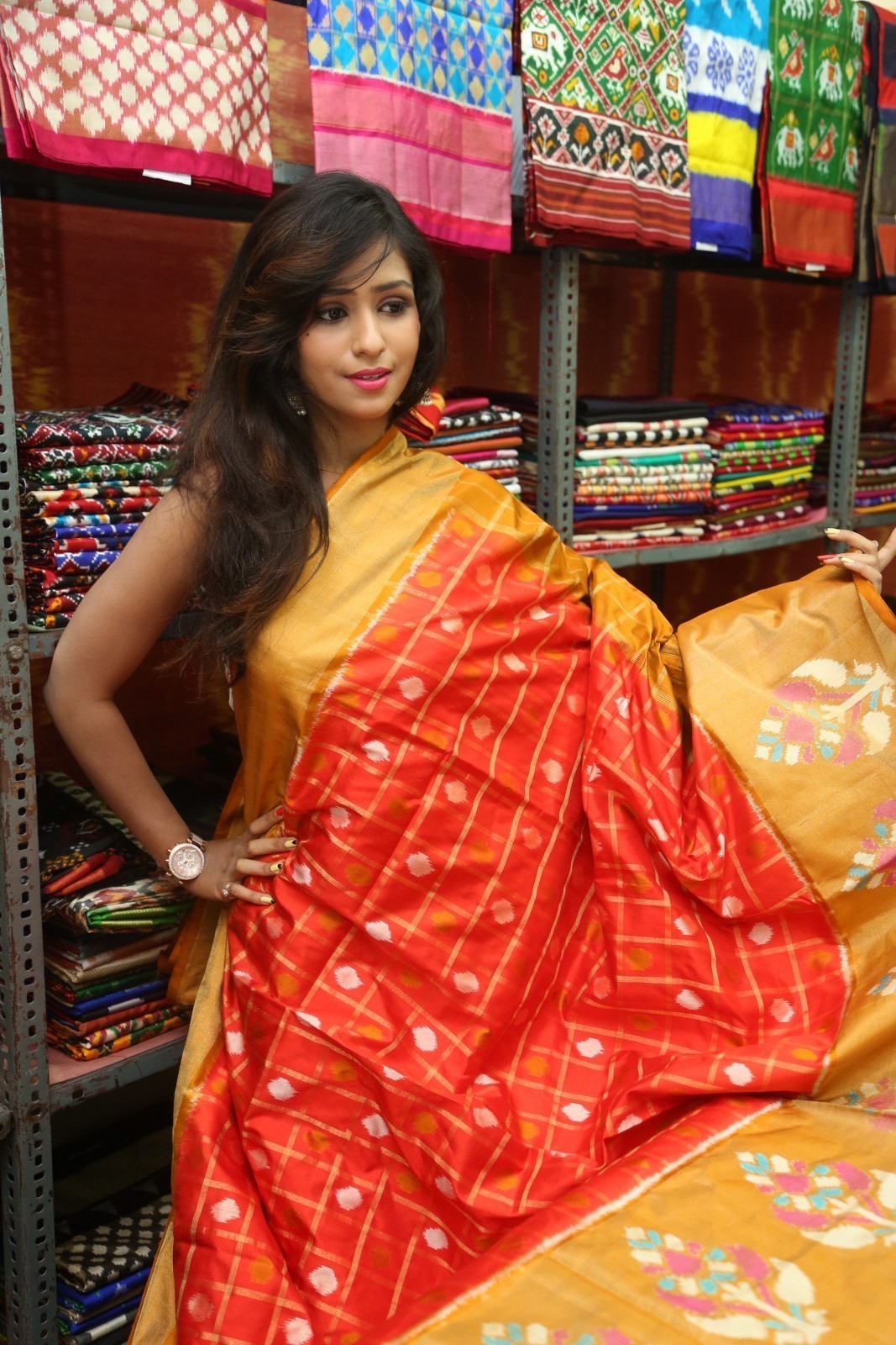 Deekshitha Parvathi - Pochampally Weavers Launch of Ikart Mela Photos | Picture 1466761