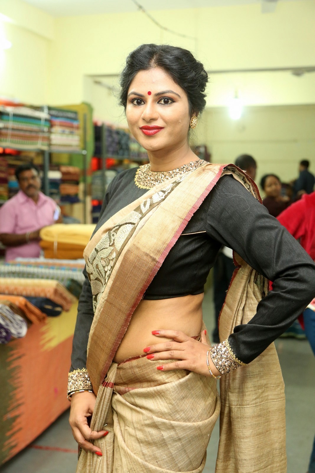 Sailaja Reddy - Pochampally Weavers Launch of Ikart Mela Photos | Picture 1466752