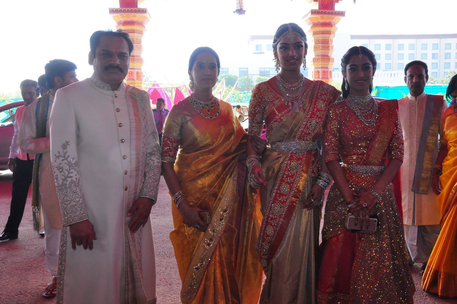 TSR Grandson Keshav and Veena Wedding Reception Photos | Picture 1467270
