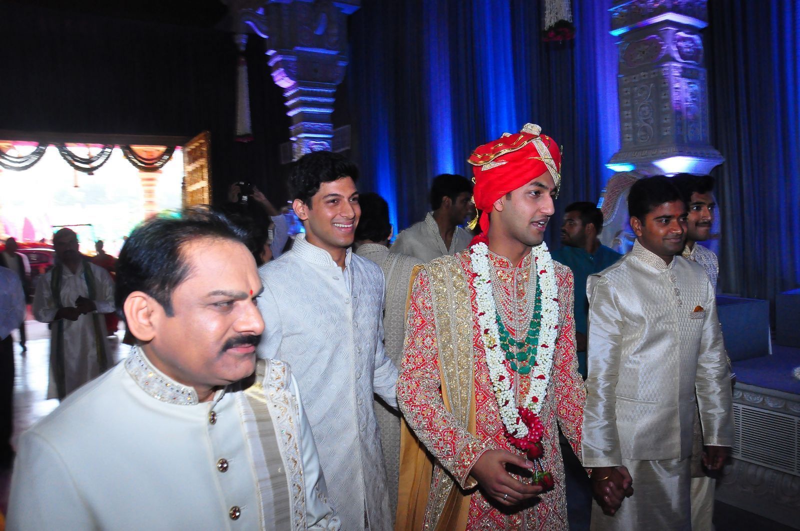 TSR Grandson Keshav and Veena Wedding Reception Photos | Picture 1467264