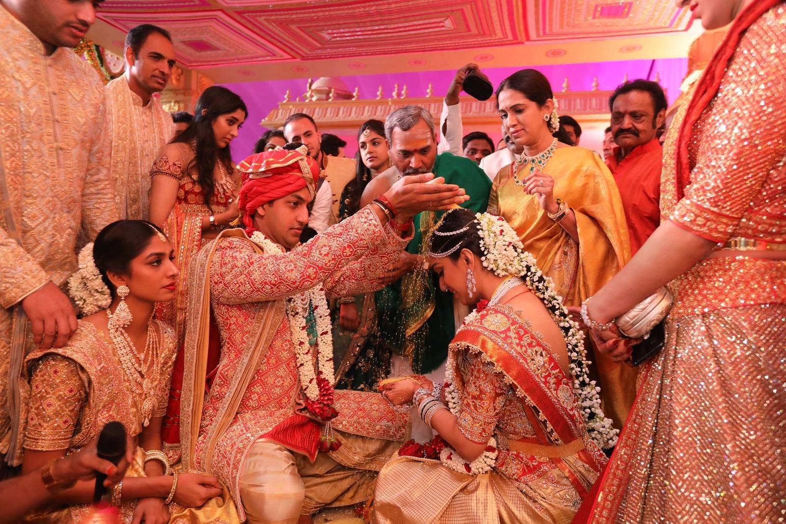 TSR Grandson Keshav and Veena Wedding Reception Photos | Picture 1467167