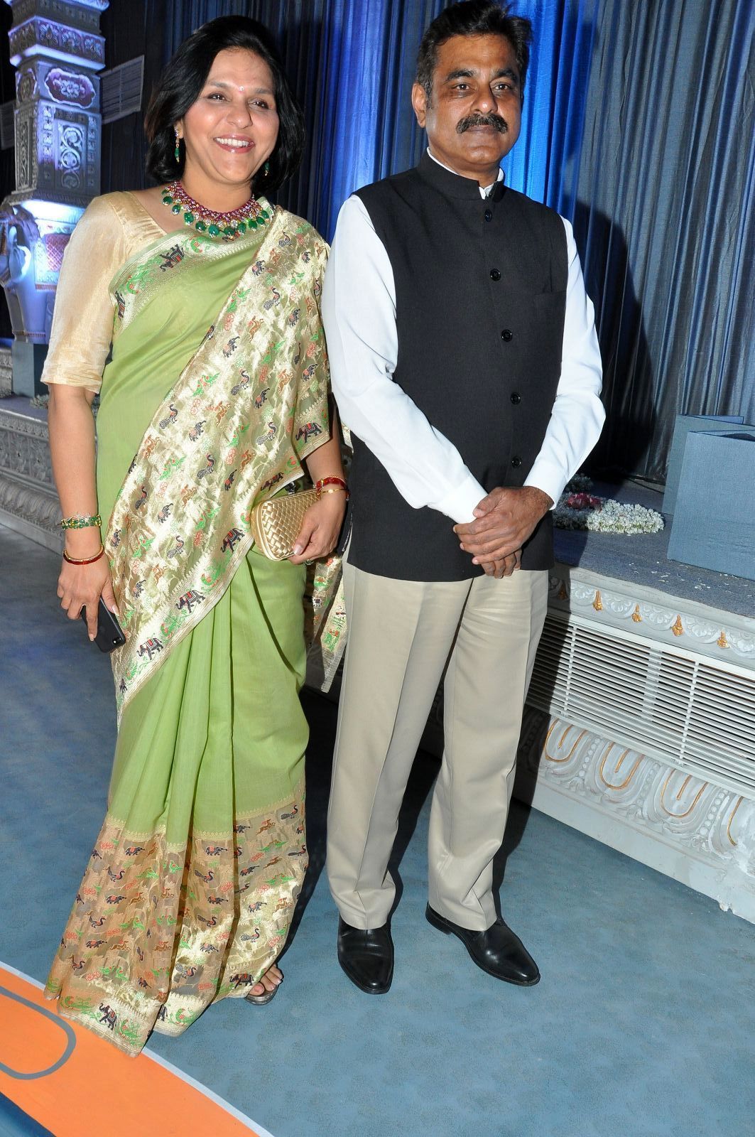 TSR Grandson Keshav and Veena Wedding Reception Photos | Picture 1467213