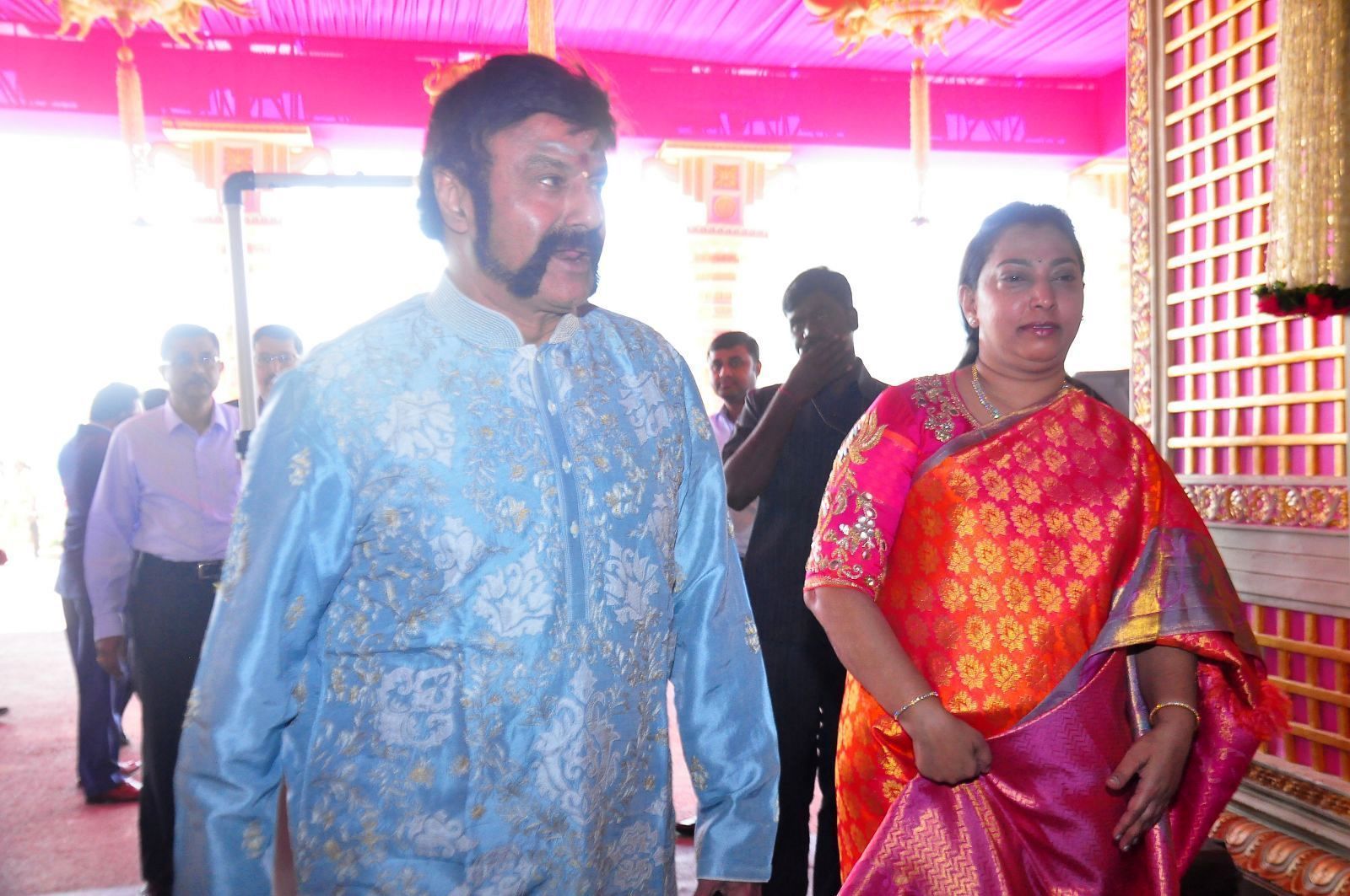 Nandamuri Balakrishna - TSR Grandson Keshav and Veena Wedding Reception Photos | Picture 1467276