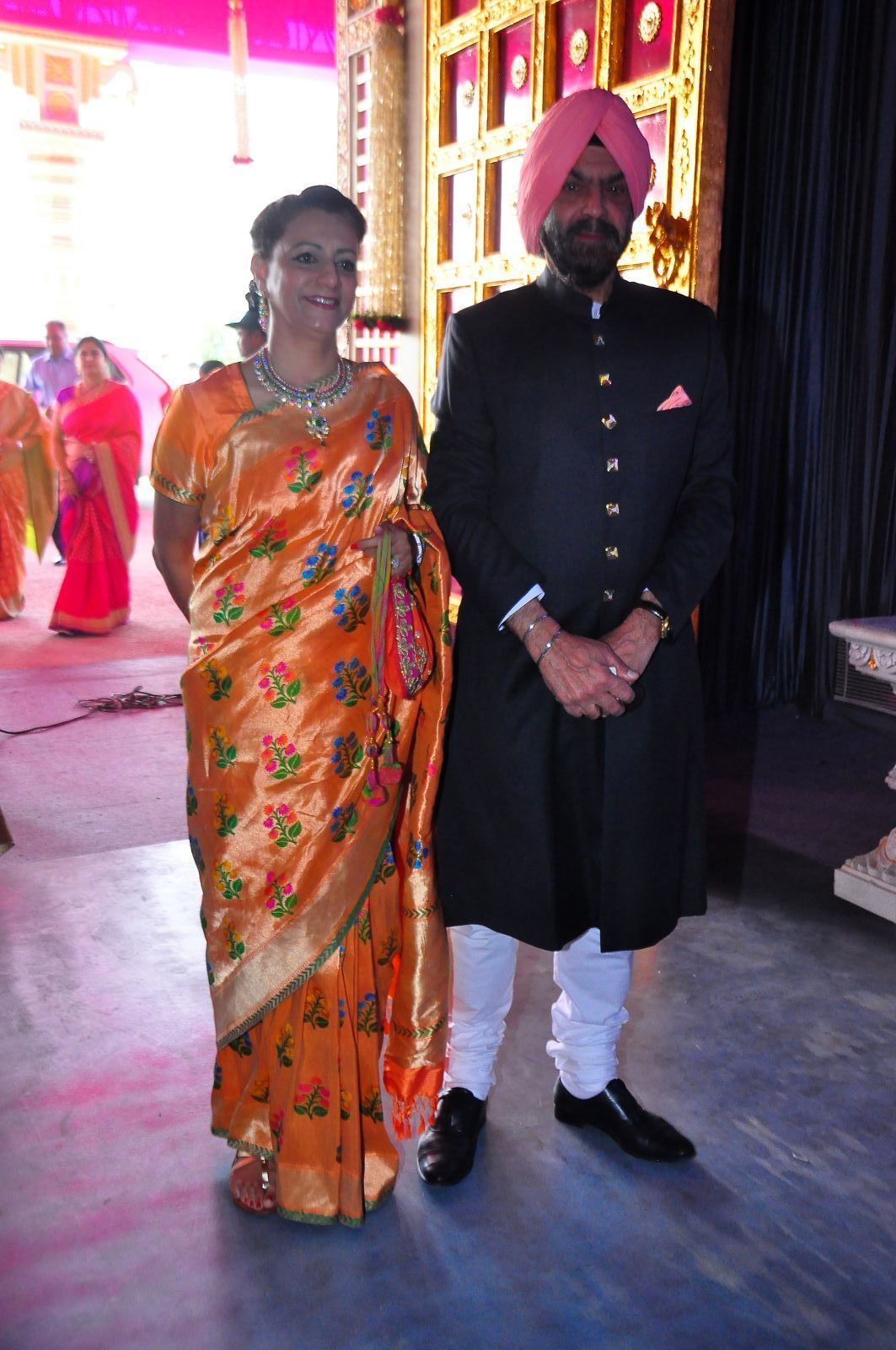 TSR Grandson Keshav and Veena Wedding Reception Photos | Picture 1467268