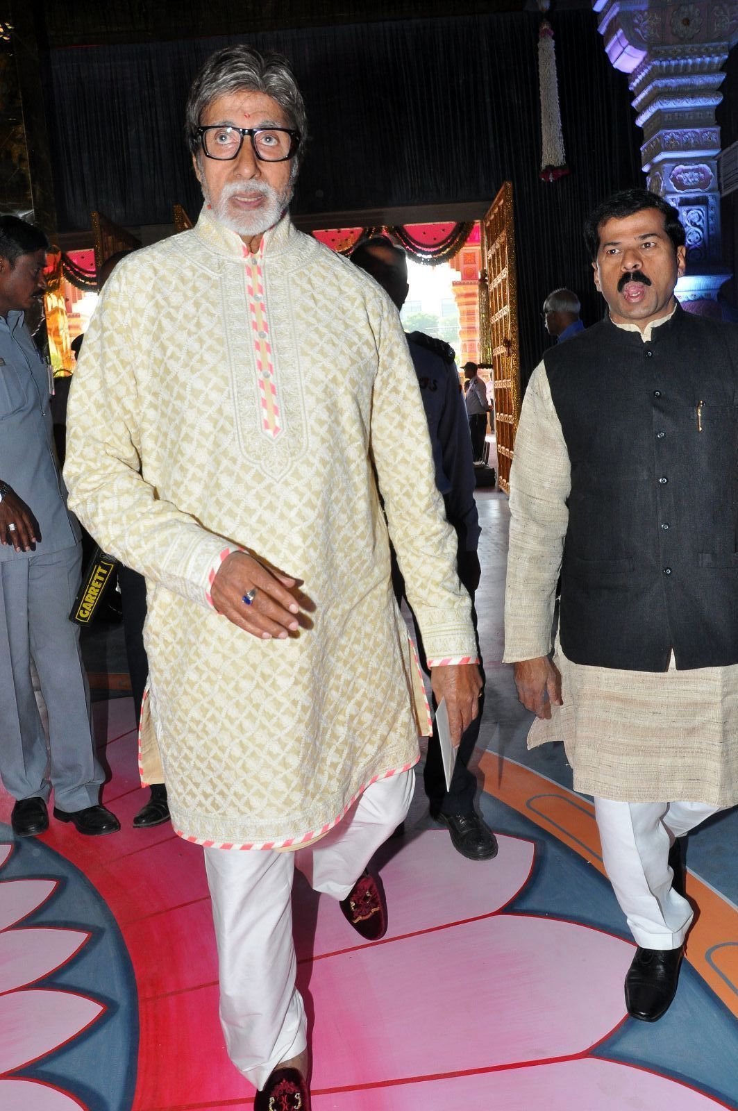 Amitabh Bachchan - TSR Grandson Keshav and Veena Wedding Reception Photos | Picture 1467259
