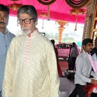 Amitabh Bachchan - TSR Grandson Keshav and Veena Wedding Reception Photos | Picture 1467257