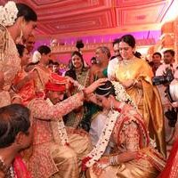 TSR Grandson Keshav and Veena Wedding Reception Photos | Picture 1467165