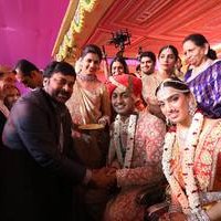 TSR Grandson Keshav and Veena Wedding Reception Photos | Picture 1467172