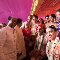 TSR Grandson Keshav and Veena Wedding Reception Photos | Picture 1467174