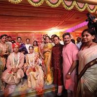 TSR Grandson Keshav and Veena Wedding Reception Photos | Picture 1467179