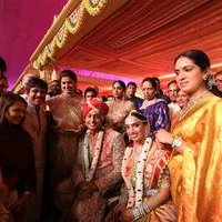 TSR Grandson Keshav and Veena Wedding Reception Photos | Picture 1467176