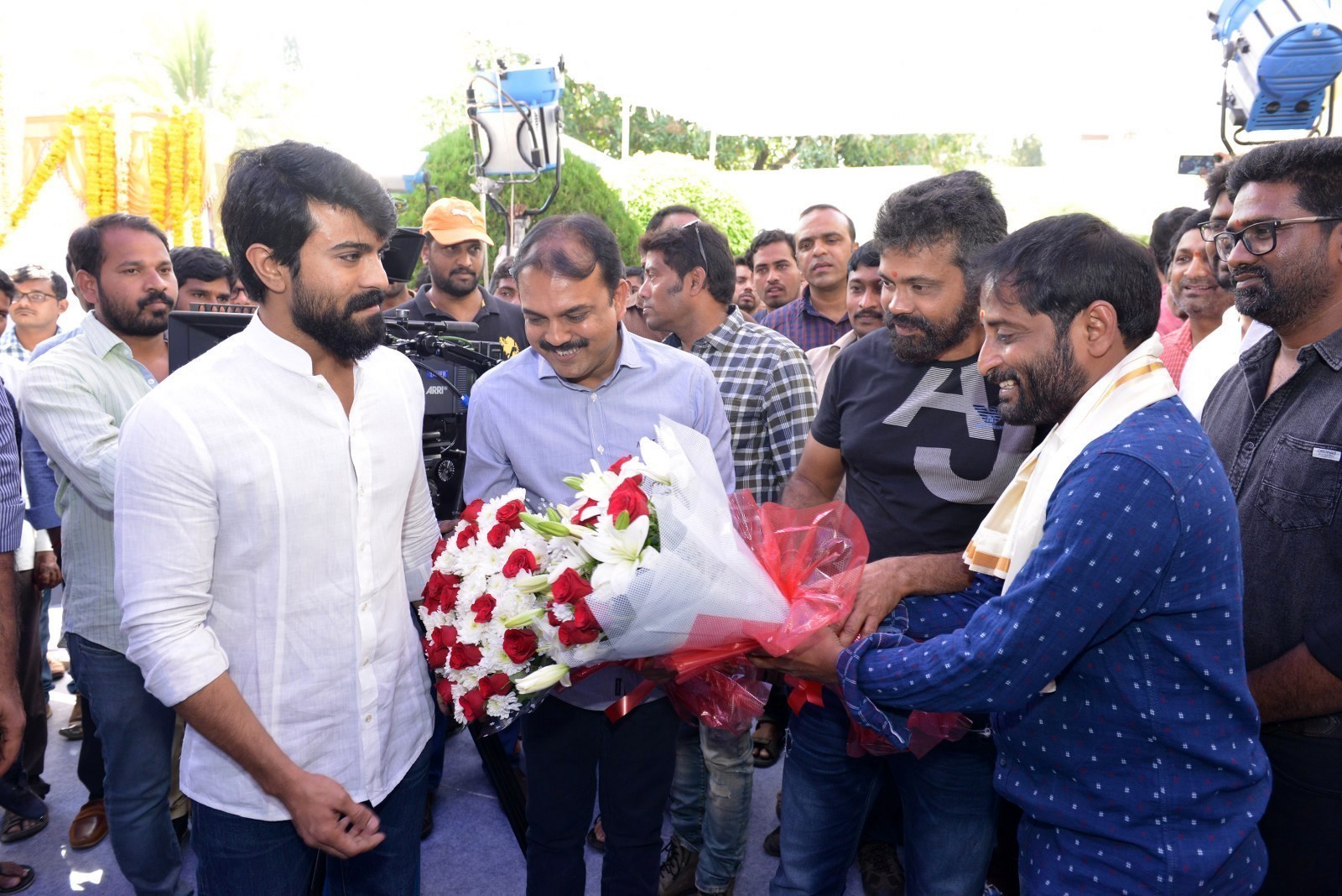 Sukumar and Ram Charan Movie Opening Photos | Picture 1468125