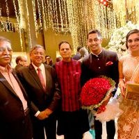 TSR Grandson Keshav Wedding Sangeet Photos