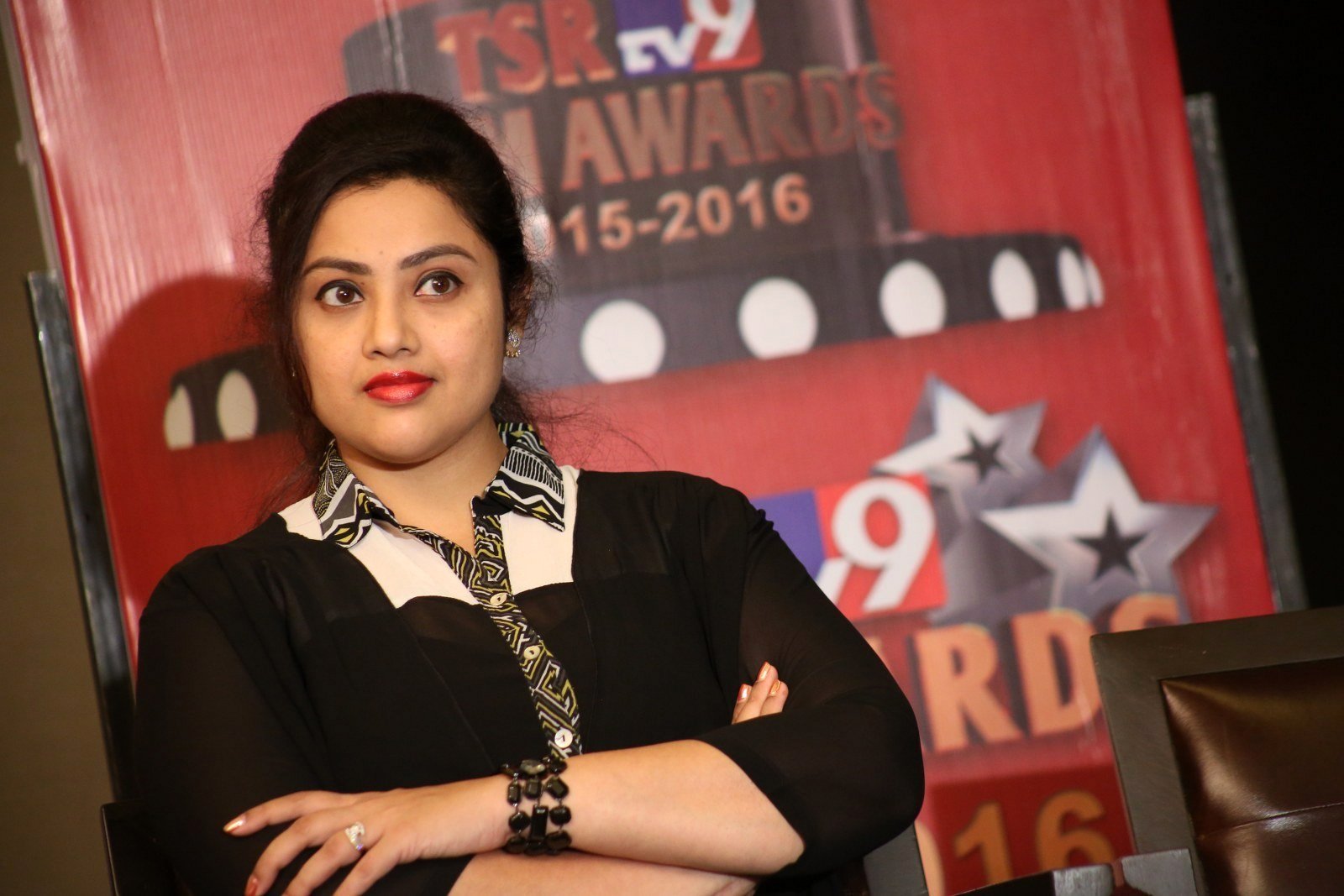 Meena Durairaj - TDR TV9 Awards 2017 Press Meet Photos | Picture 1477894