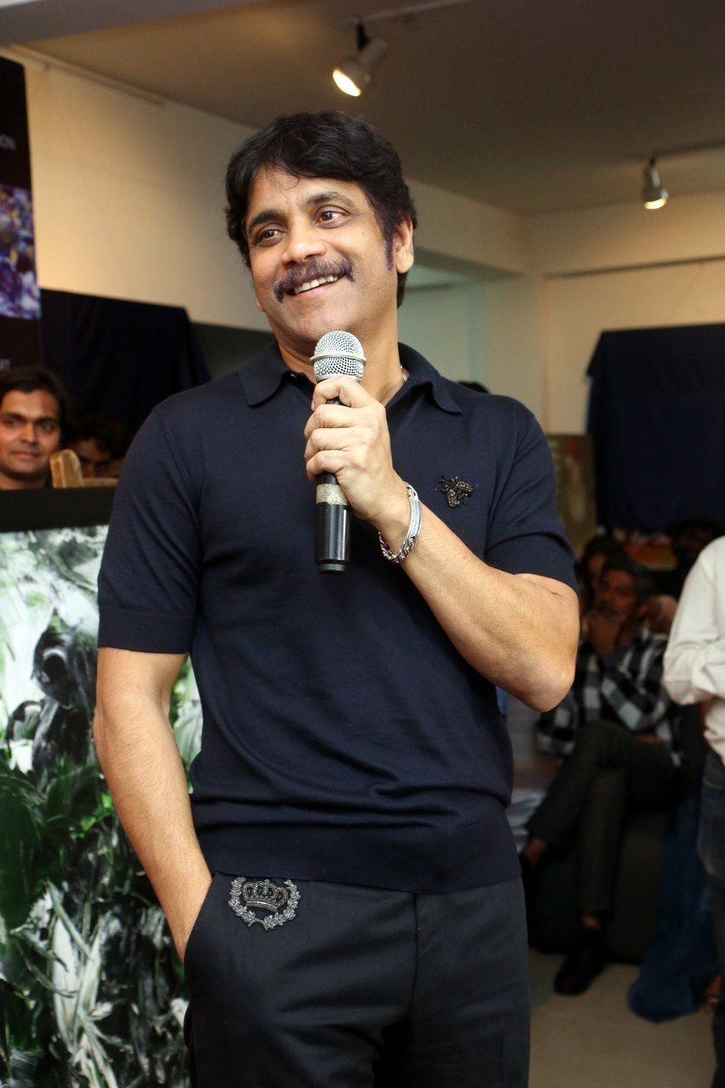 Akkineni Nagarjuna - Launch Of Bharat Thakur's Colossal Abstracts at Gallery Space Photos | Picture 1480488