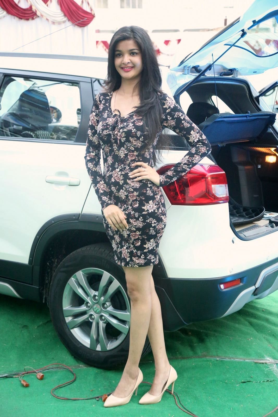 Actress Kritika Stills At Capdase Auto Linen Launched 7D Car Floor Mat into TS and AP market | Picture 1482949