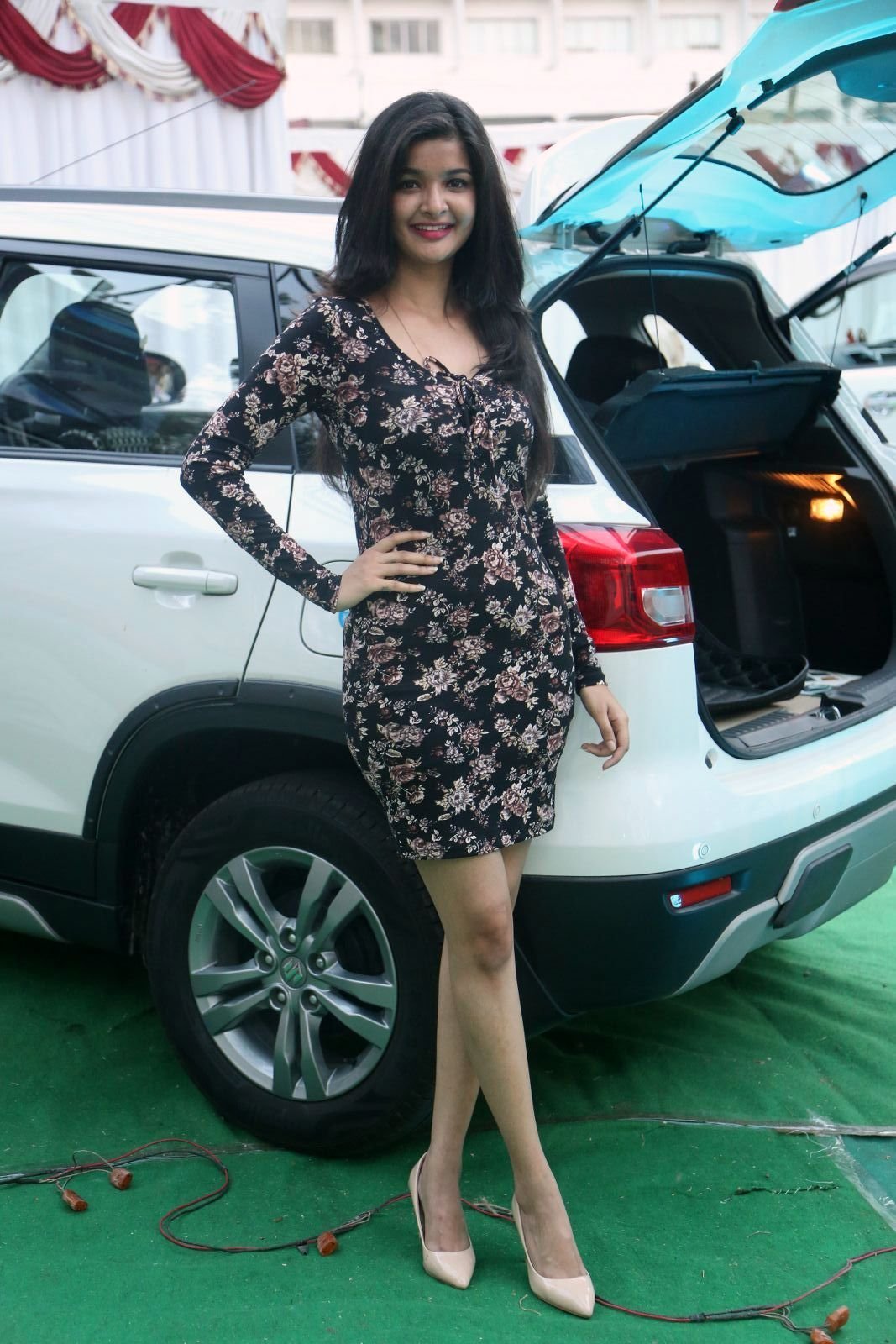 Actress Kritika Stills At Capdase Auto Linen Launched 7D Car Floor Mat into TS and AP market | Picture 1482956