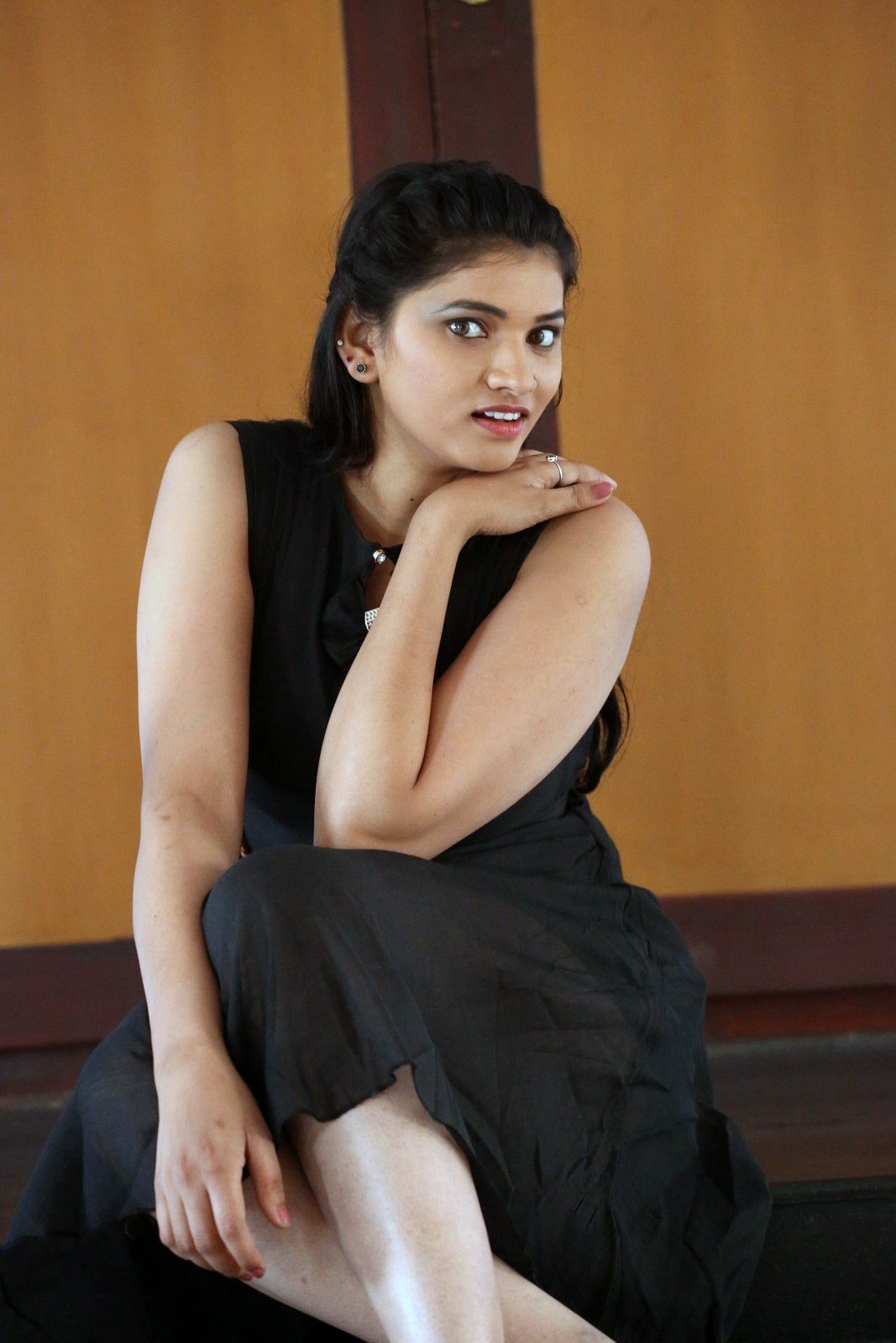 Actress Khanishka Hot In Black Shorts Photos | Picture 1486957