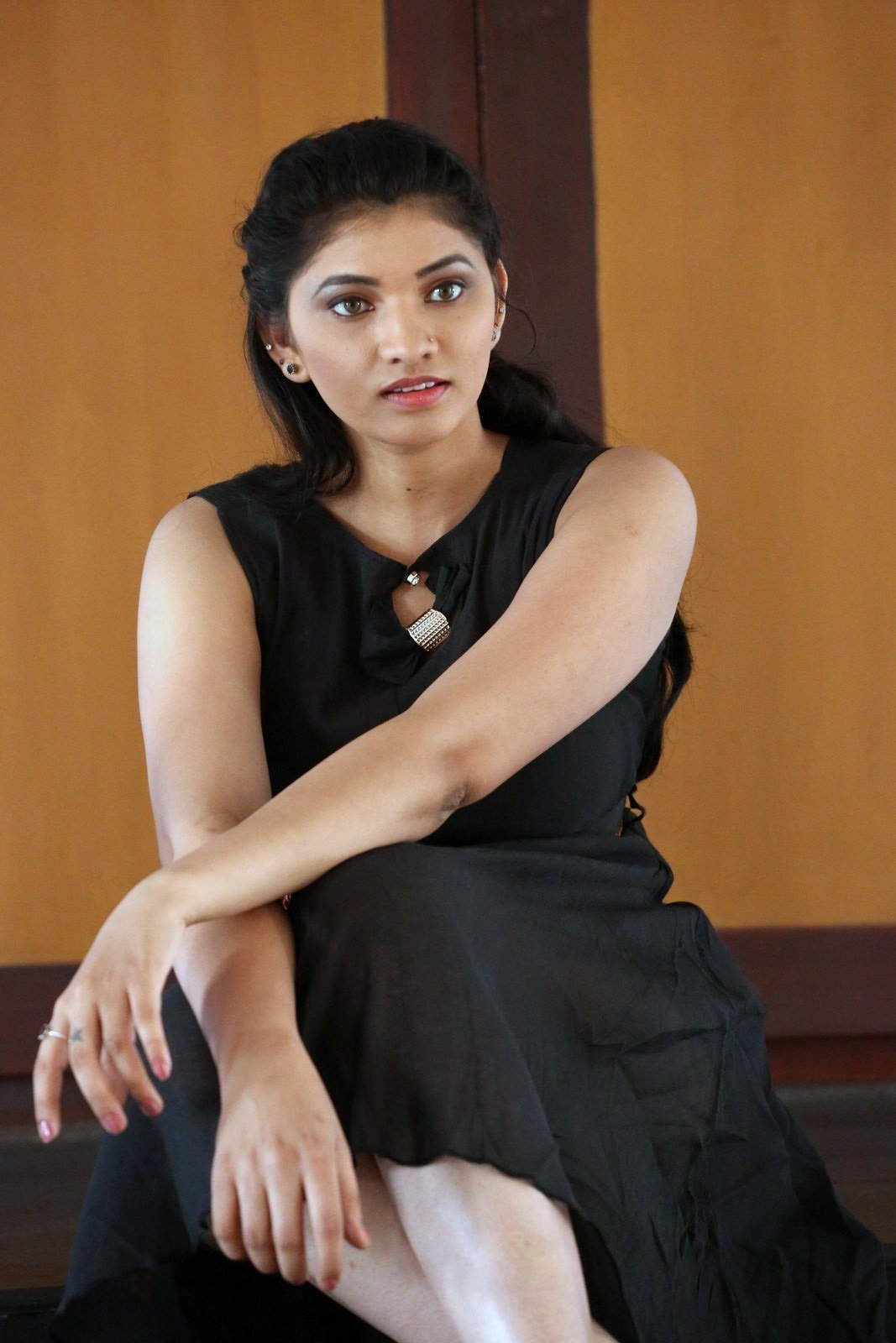 Actress Khanishka Hot In Black Shorts Photos | Picture 1486953