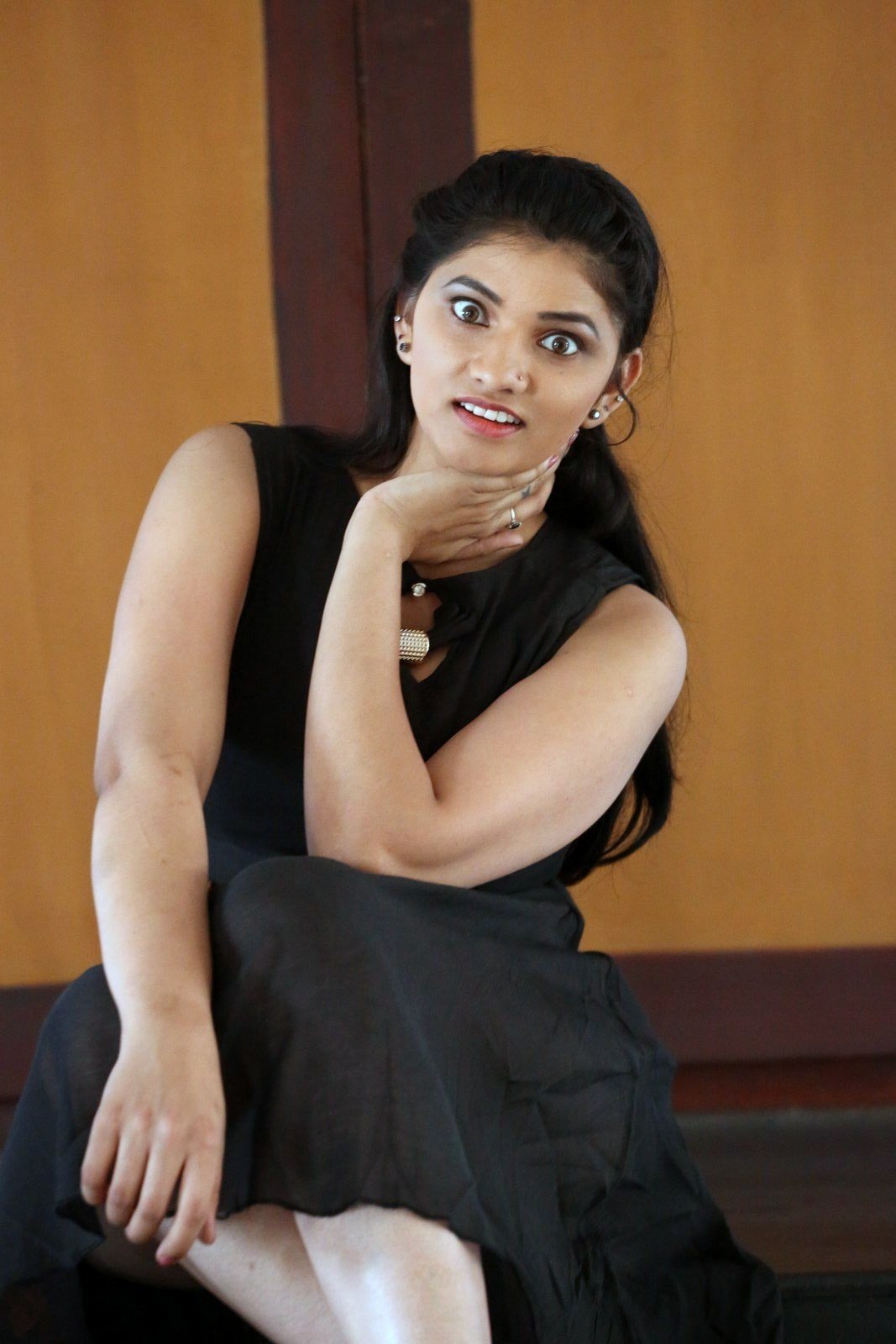 Actress Khanishka Hot In Black Shorts Photos | Picture 1486951