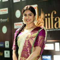 Adah Sharma In Saree at IIFA Utsavam Awards 2017 Photos | Picture 1488058