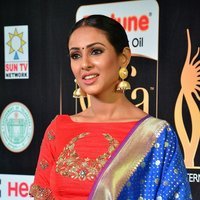 Priya Sri In Saree at IIFA Utsavam Awards 2017 Photos | Picture 1488986