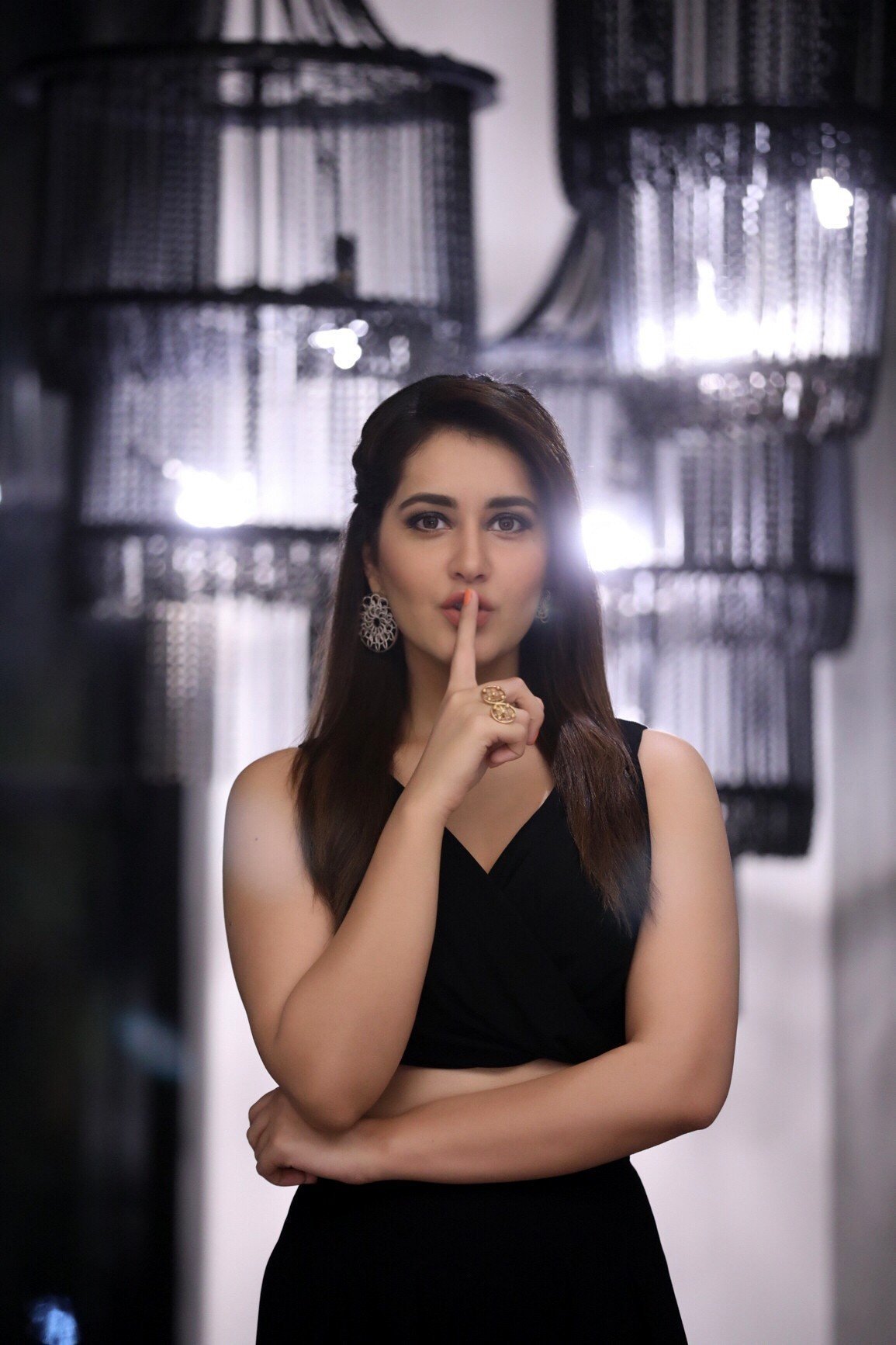 Raashi Khanna Is Looking Beautiful during Dr.Copper Seamless Copper Water Bottles Launch Stills | Picture 1496327