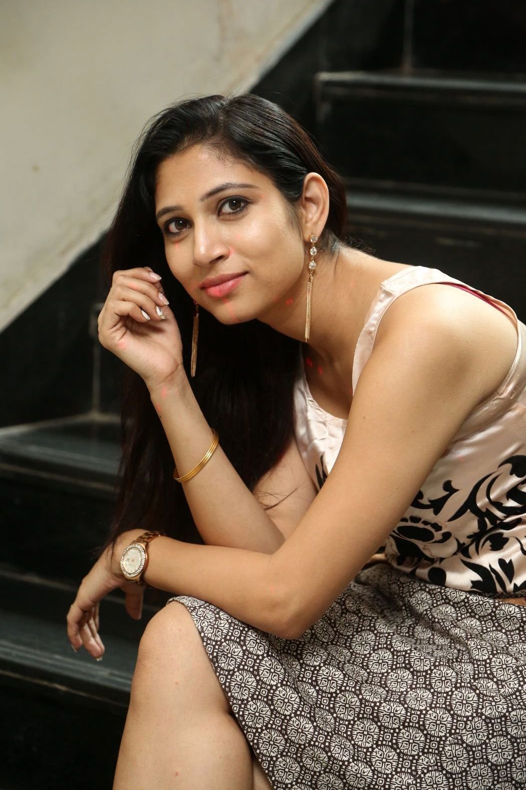 Actress Vandita Stills at Keshava Movie Success Meet | Picture 1499709