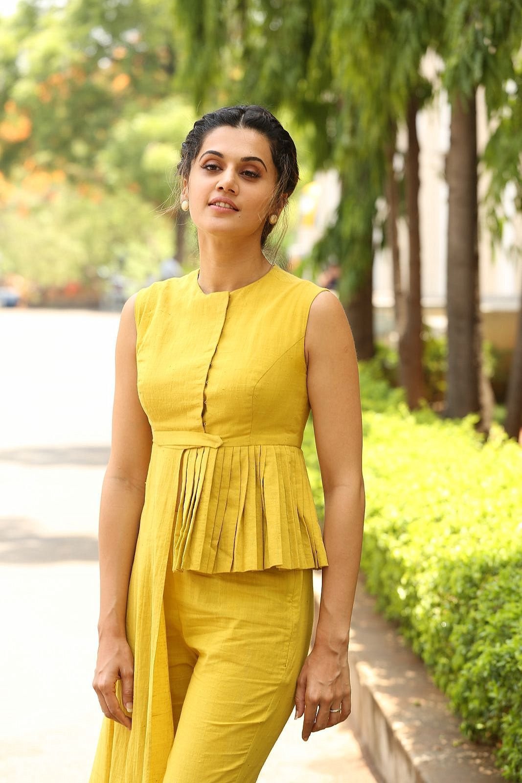 Taapsee Pannu at Anando Brahma Movie Motion Poster Launch Photos | Picture 1500631