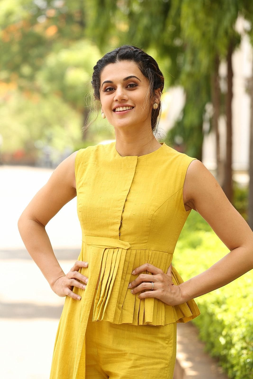 Taapsee Pannu at Anando Brahma Movie Motion Poster Launch Photos | Picture 1500626