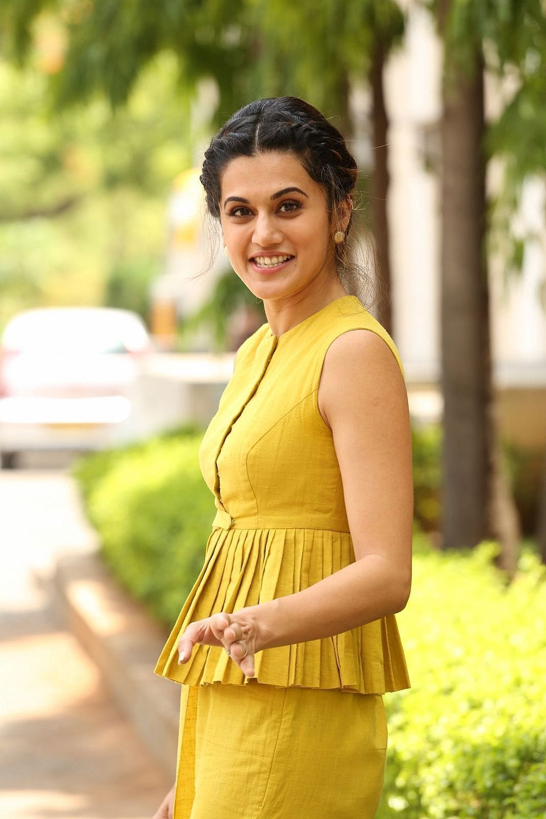 Taapsee Pannu at Anando Brahma Movie Motion Poster Launch Photos | Picture 1500621