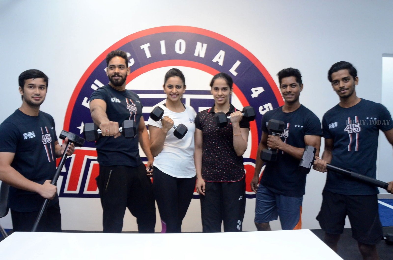 Saina Nehwal Launches Rakul Preet Singh F45 Gym at Kokapet Photos | Picture 1541731