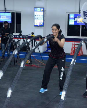 Saina Nehwal Launches Rakul Preet Singh F45 Gym at Kokapet Photos | Picture 1541720