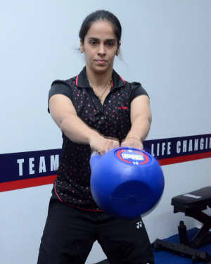 Saina Nehwal Launches Rakul Preet Singh F45 Gym at Kokapet Photos | Picture 1541726
