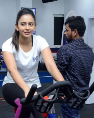 Saina Nehwal Launches Rakul Preet Singh F45 Gym at Kokapet Photos | Picture 1541721