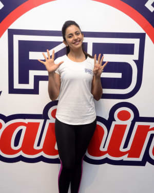 Saina Nehwal Launches Rakul Preet Singh F45 Gym at Kokapet Photos | Picture 1541736