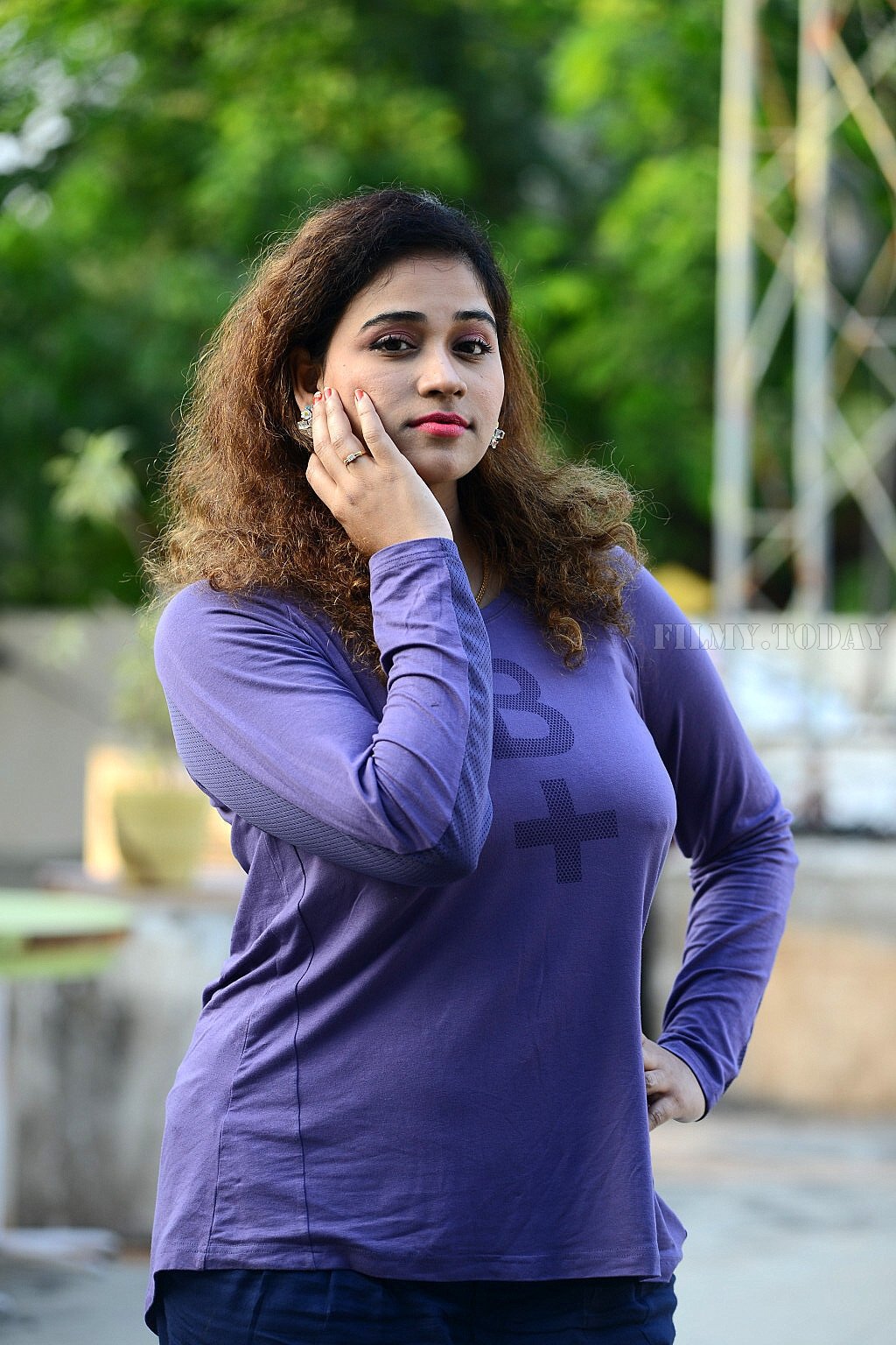 Actress Jayathi Photoshoot during Lachhi 3rd Song Launch at BIG FM | Picture 1542954